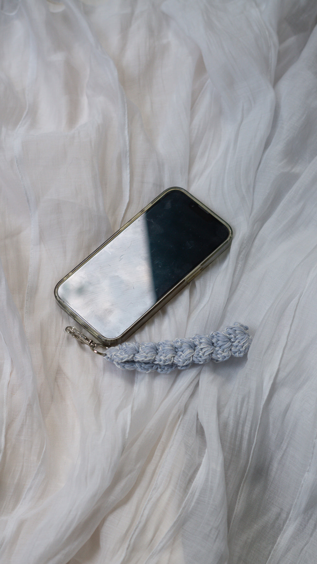 Dragonne de téléphone bicolore Valoche Studio