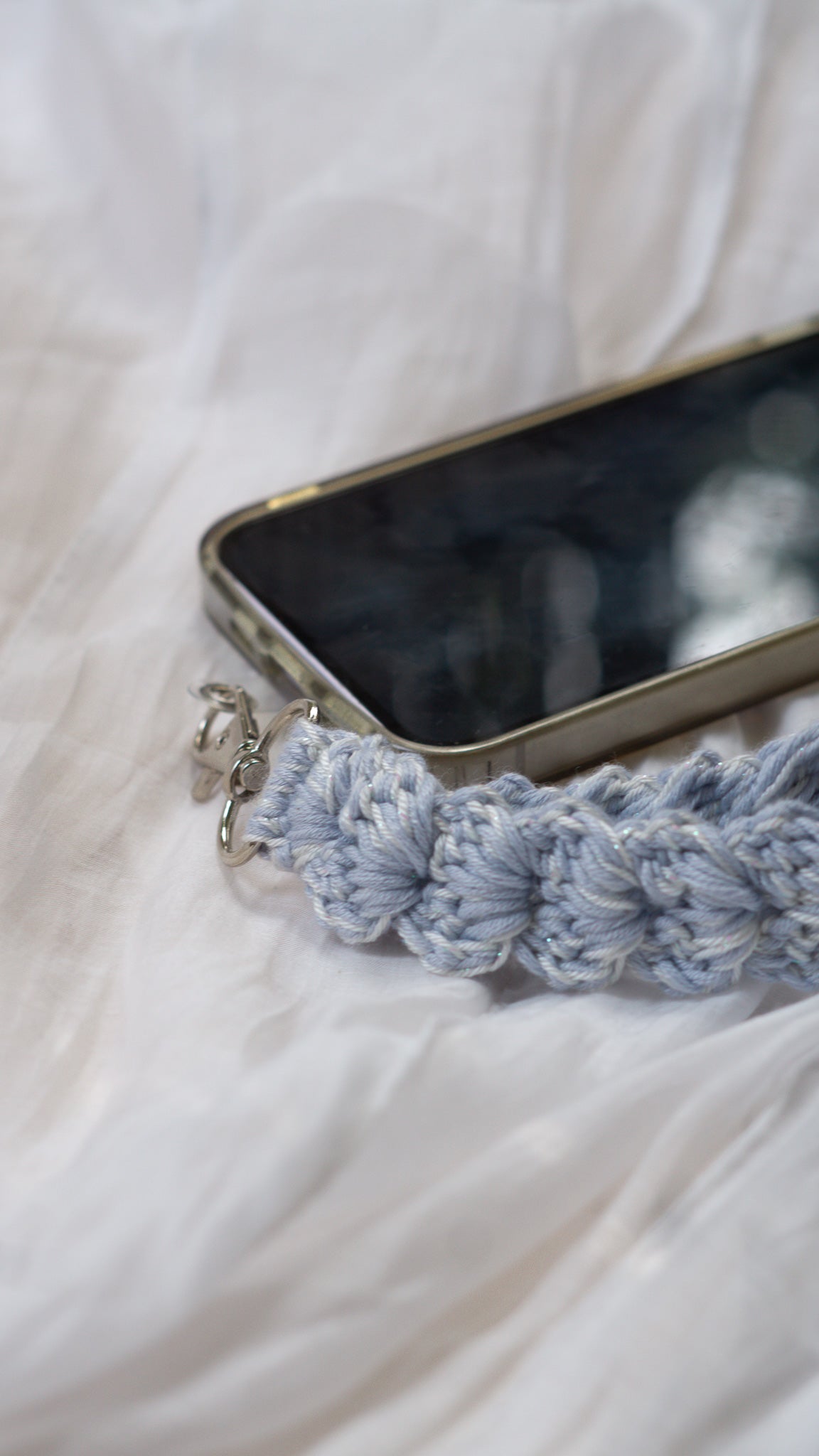 Dragonne de téléphone bicolore Valoche Studio