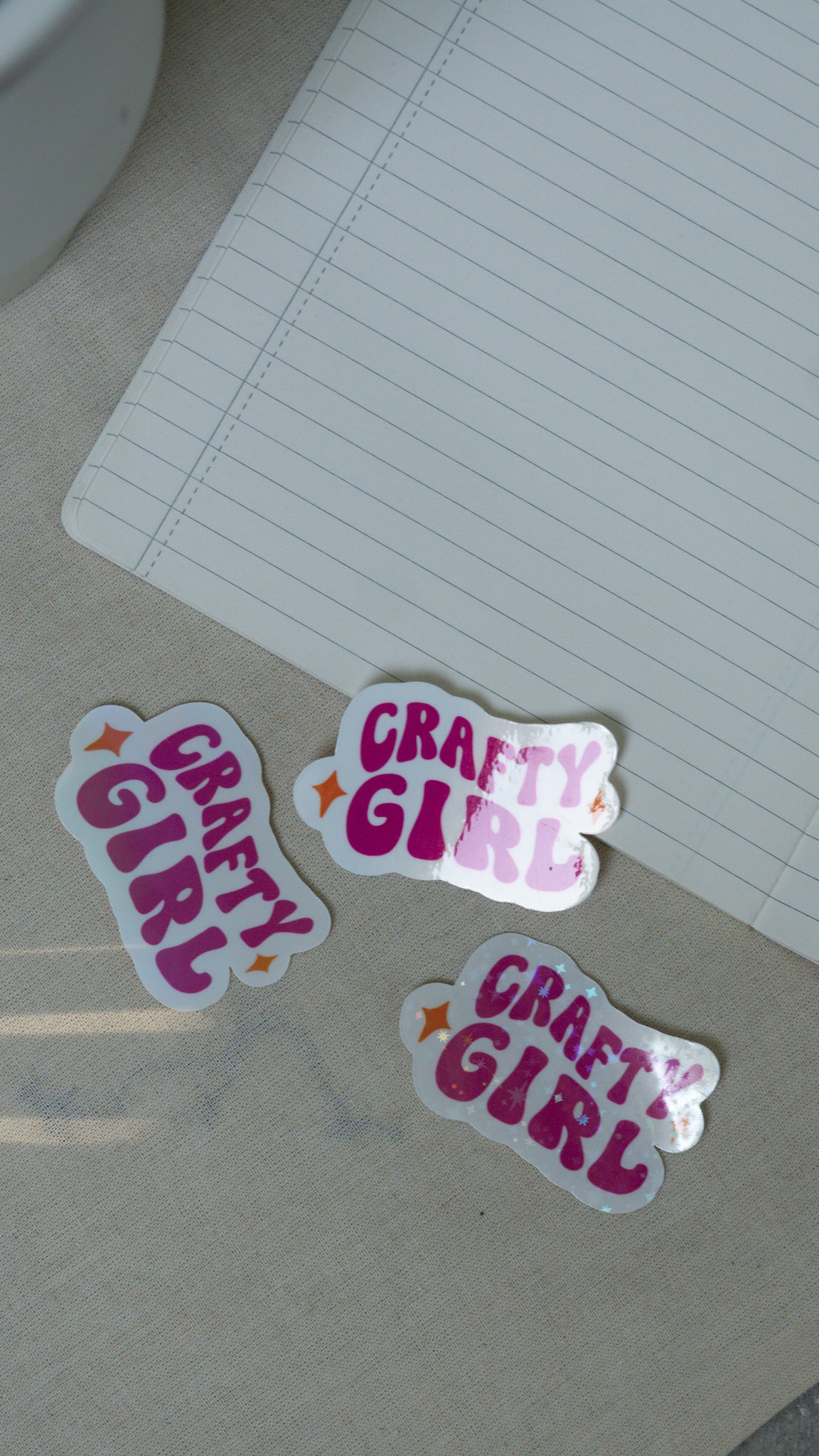 Sticker "Crafty Girl"